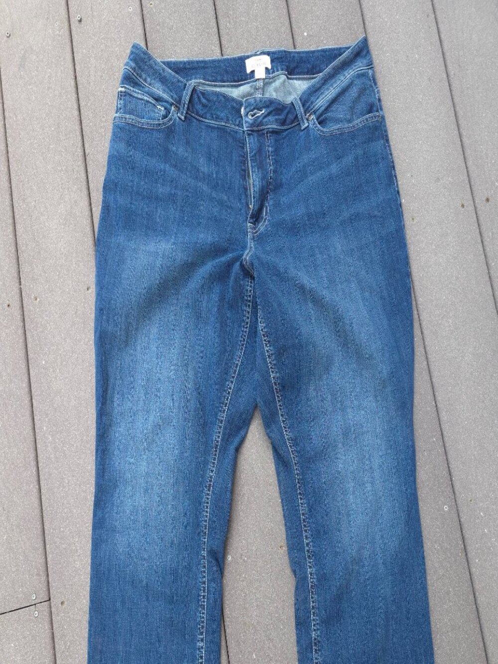 Maurices M Classic Straight Jeans - High Rise Curvy Fit 18W Short